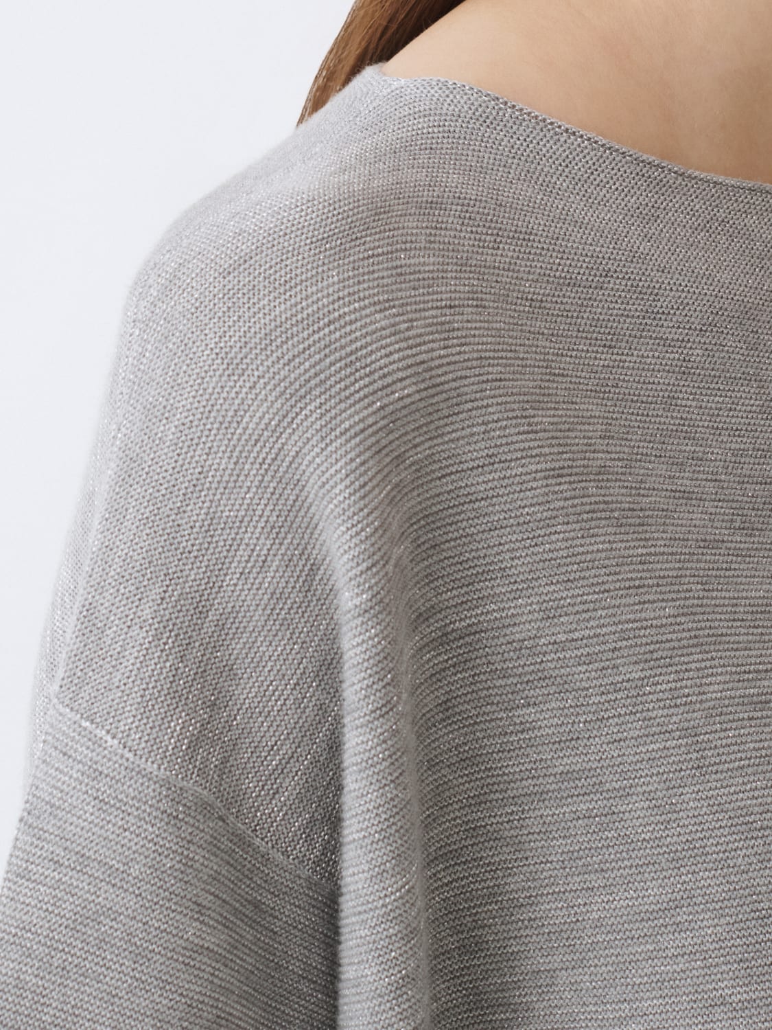 FABIANA FILIPPI JUMPER: Jumper woman Fabiana Filippi, Grey - Img 4