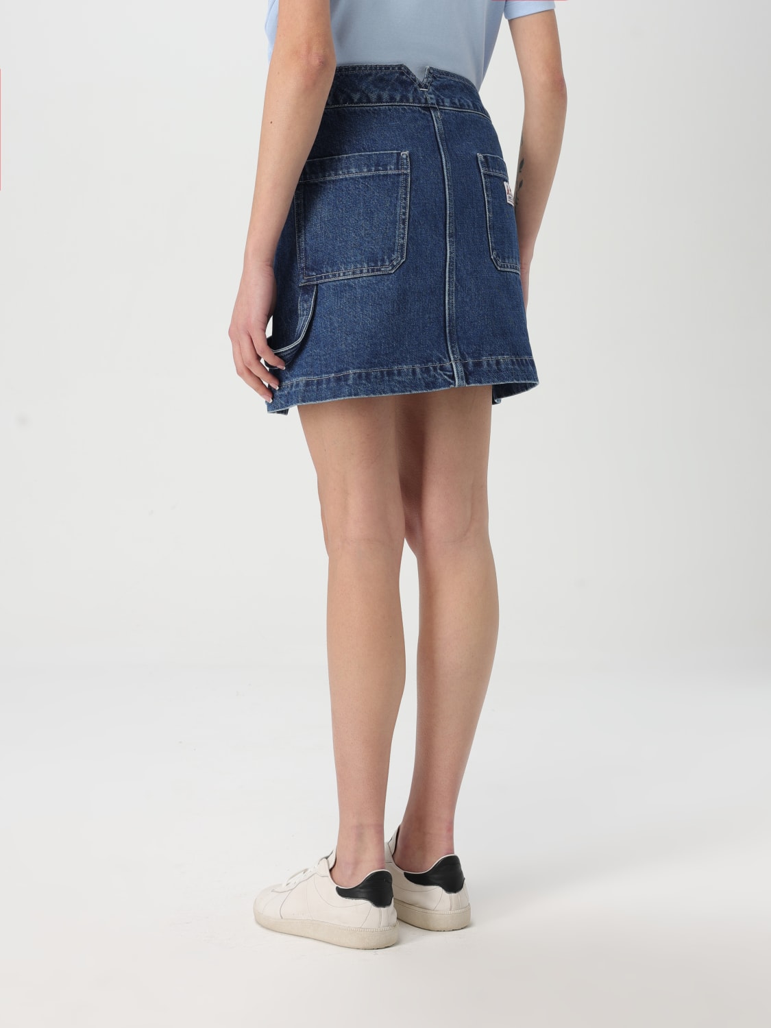 A.P.C. SKIRT: Skirt woman A.P.C., Blue - Img 3