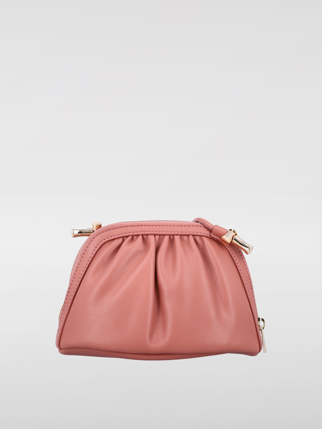 A.P.C. BORSA MINI: Pochette Ninon A.P.C. in pelle , Rosa - Img 2