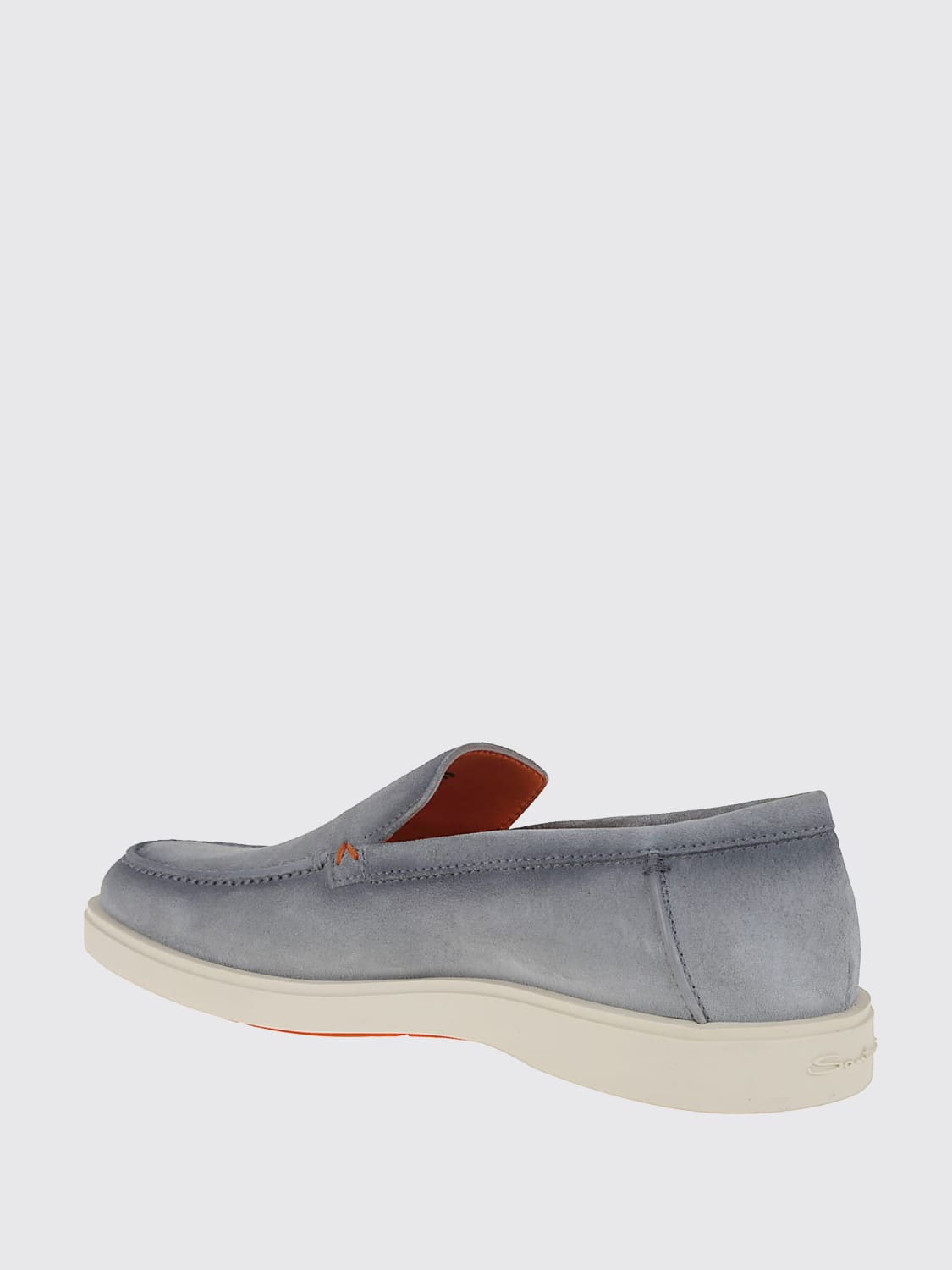 SANTONI MOKASSINS: Mokassins herren Santoni, Grau - Img 3