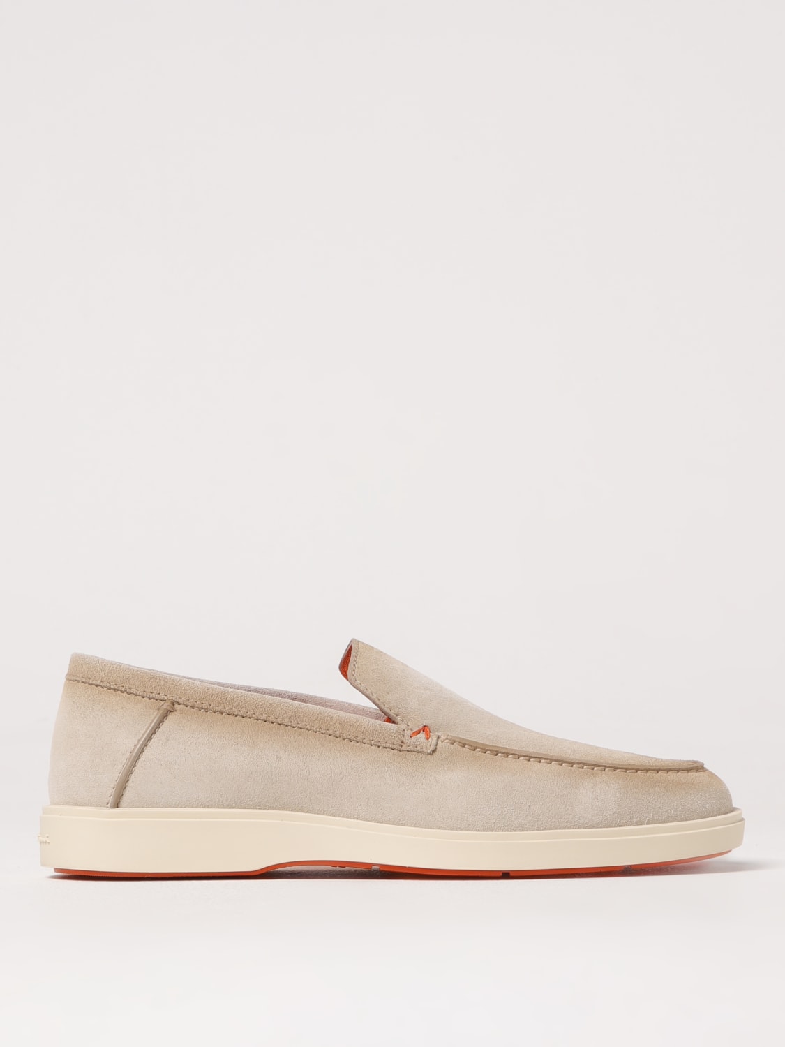 SANTONI MOKASSINS: Mokassins herren Santoni, Beige - Img 1