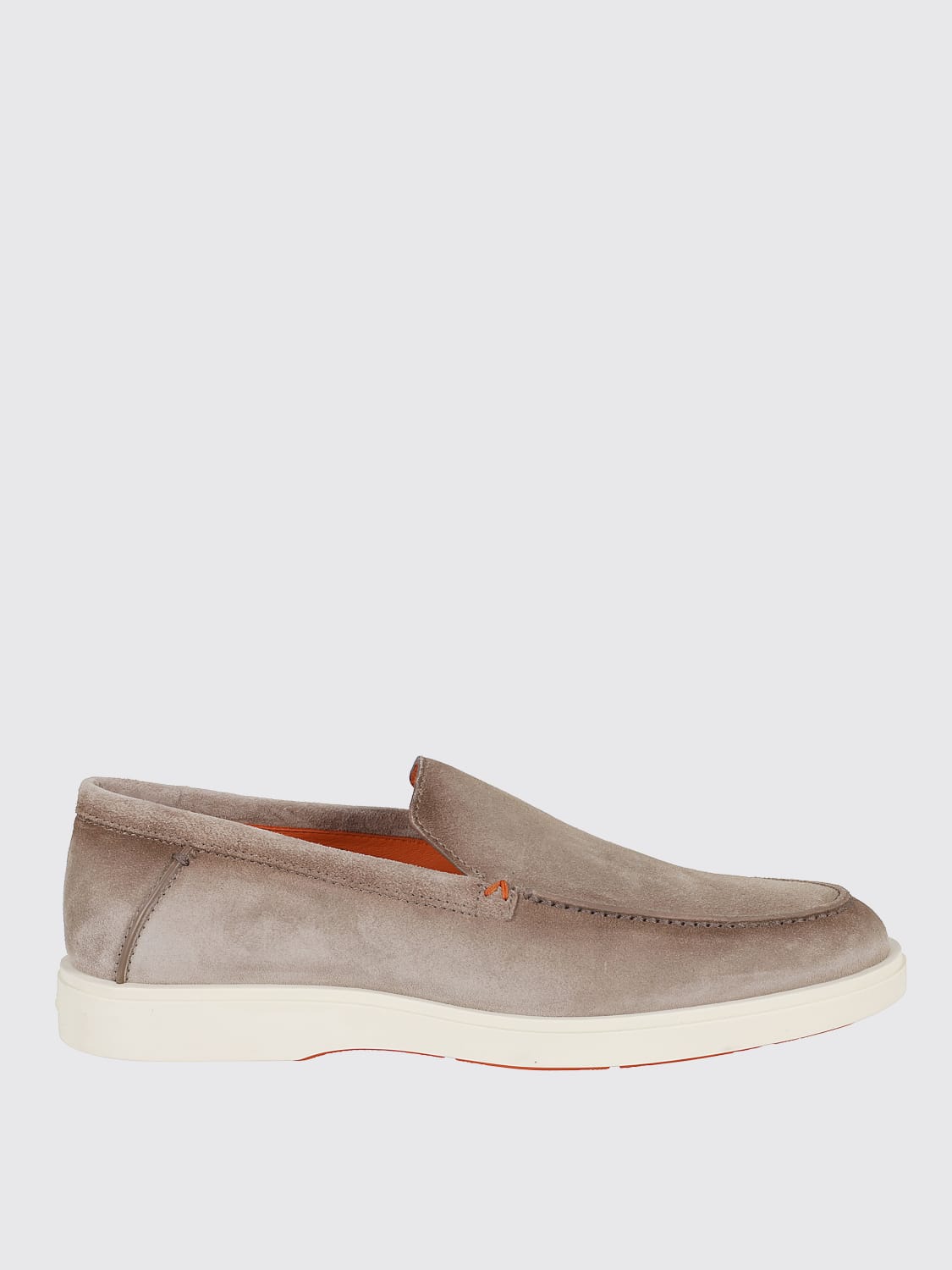 SANTONI LOAFERS: Loafers men Santoni, Dove Grey - Img 1
