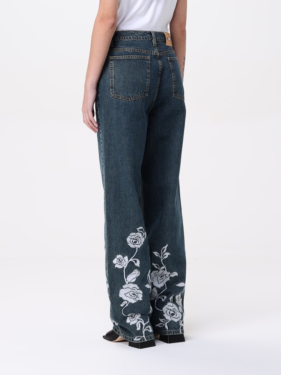 ROTATE JEANS: Jeans femme Rotate, Bleu - Img 3