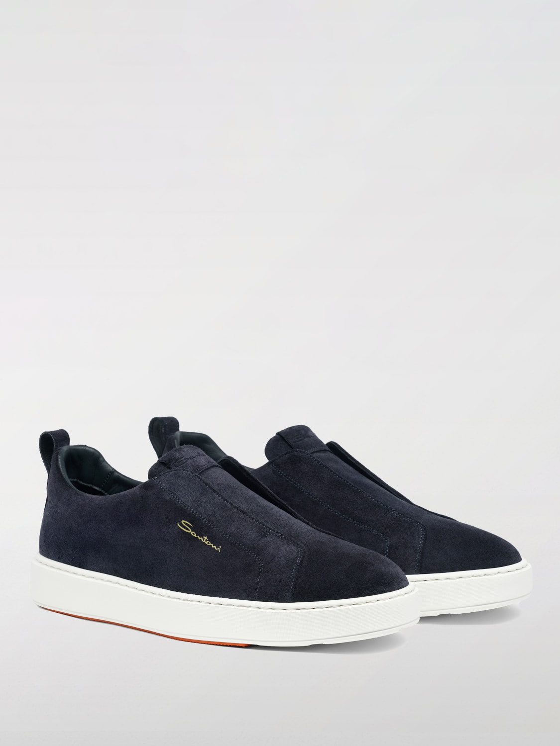 スニーカー SANTONI Men Sneakers Blue MBCD21959BARTSEY U60 SANTONI: Sneakers men - Blue | Santoni sneakers