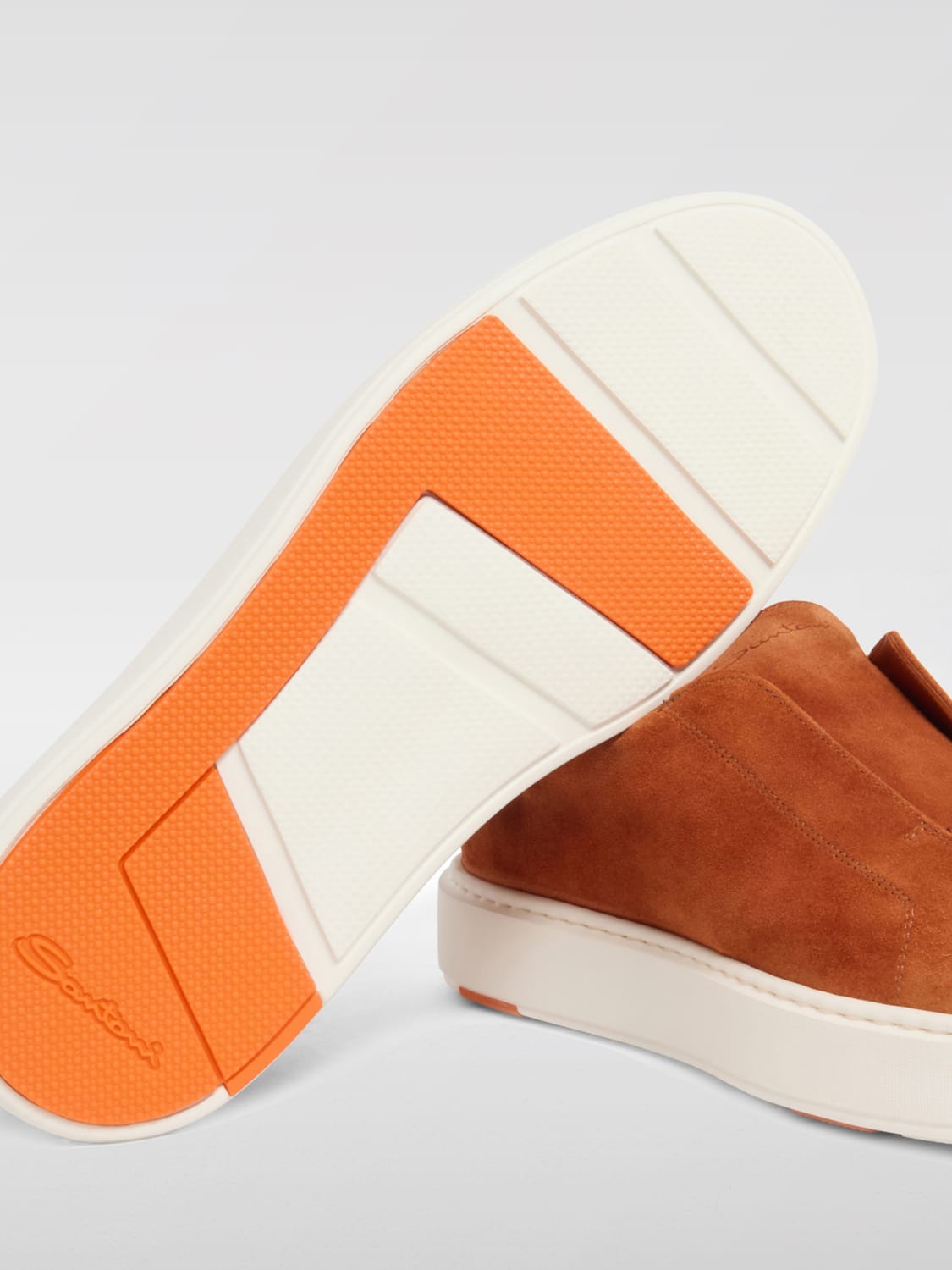 スニーカー SANTONI Men Sneakers Orange MBCD21995BARTSEY A92 SANTONI: Sneakers men - Orange | Santoni sneakers