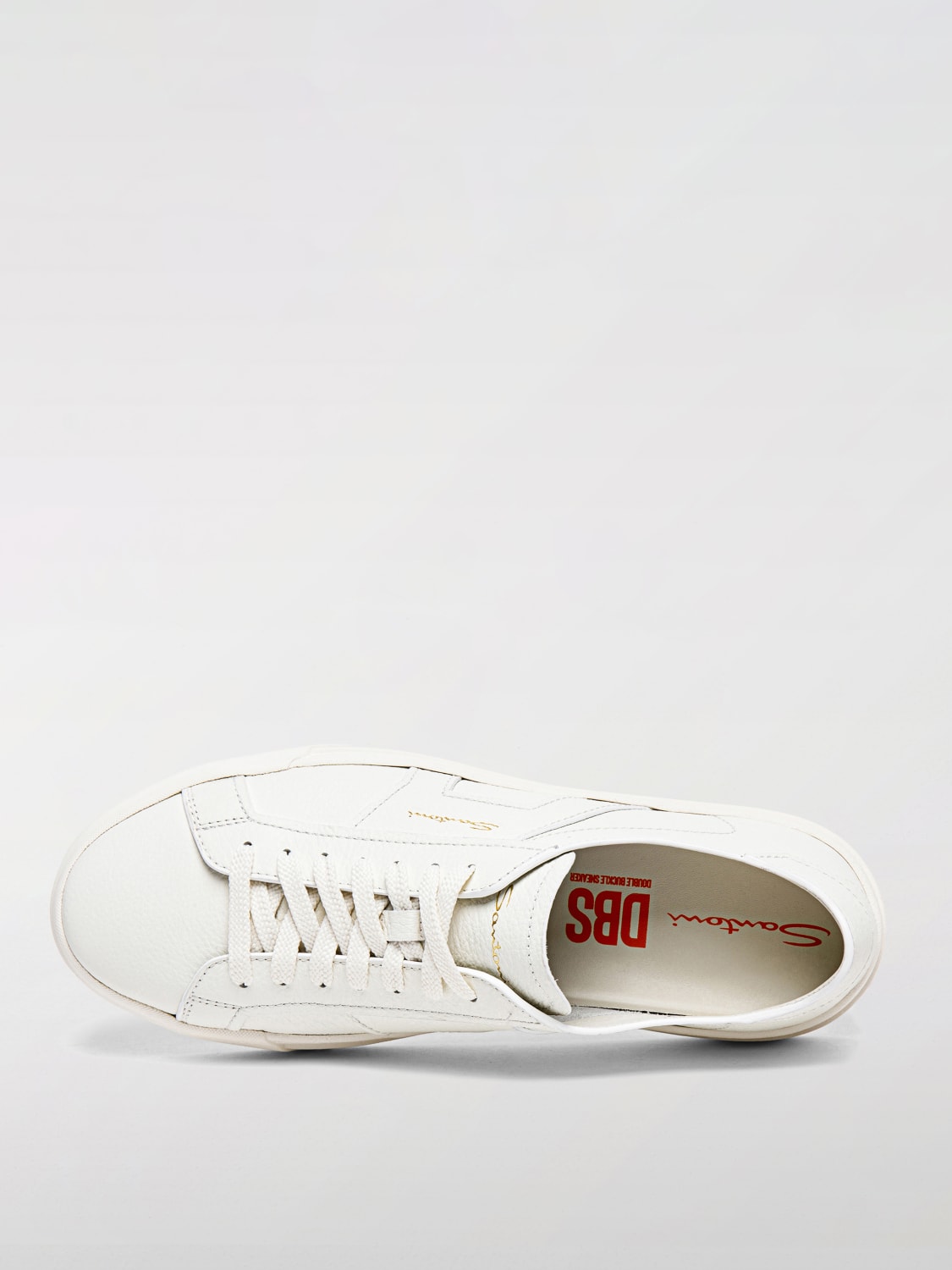 スニーカー SANTONI Men Sneakers MBGT21967PNNKDRX WHITE SANTONI: Sneakers men - White | Santoni sneakers