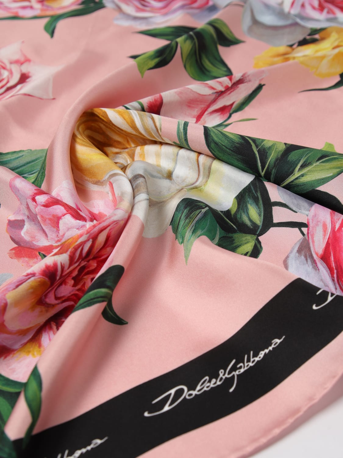スカーフ DOLCE & GABBANA Woman Neck scarf Pink FN090RGDCUI HF5IY DOLCE & GABBANA: Scarf woman - Pink | Dolce & Gabbana neck
