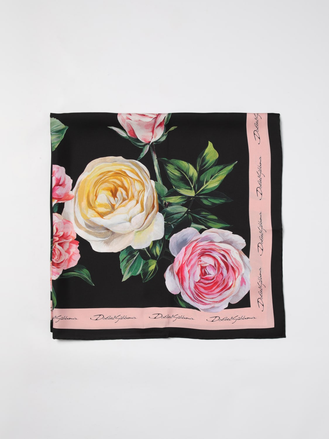 スカーフ DOLCE & GABBANA Woman Neck scarf Burgundy FN090RGDCUI HH5IY DOLCE & GABBANA: Scarf woman - Burgundy | Dolce & Gabbana