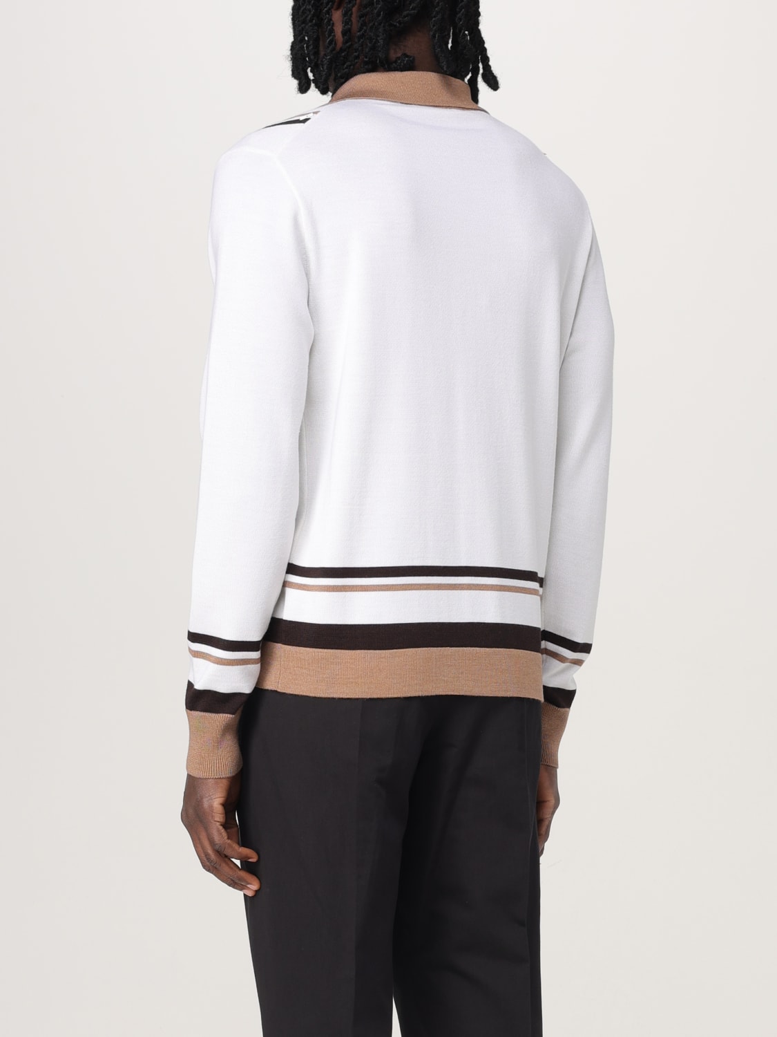 DOLCE & GABBANA SWEATER: Shirt men Dolce & Gabbana, Milk - Img 2