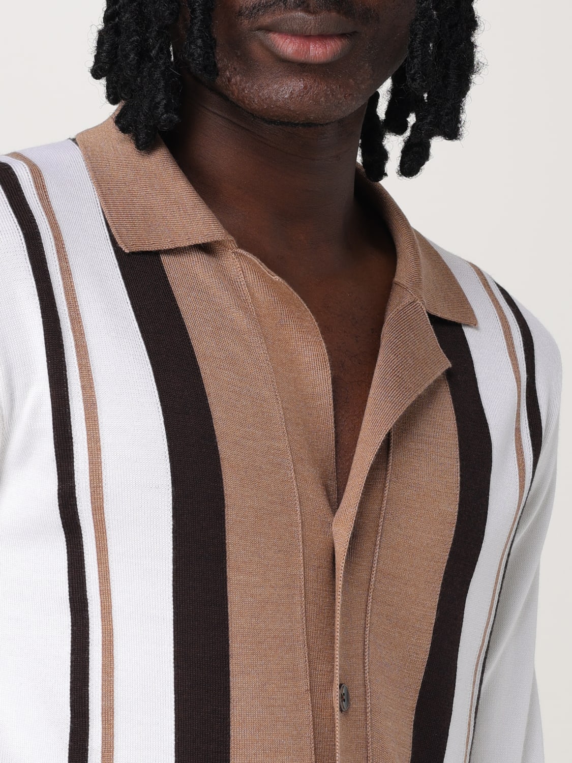 DOLCE & GABBANA SWEATER: Shirt men Dolce & Gabbana, Milk - Img 4