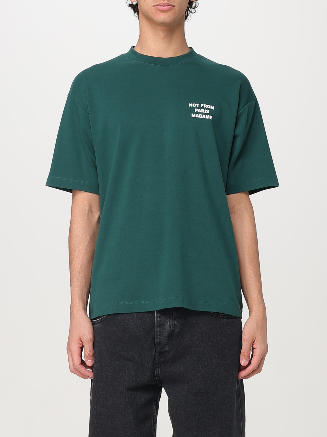 DRÔLE DE MONSIEUR CAMISETA: Camiseta hombre Drole De Monsieur, Verde - Img 1