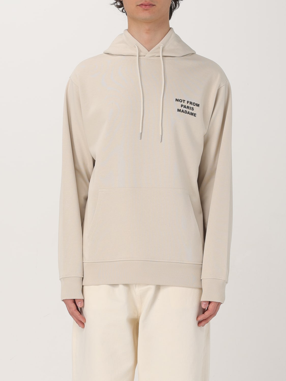 DRÔLE DE MONSIEUR SWEATSHIRT: Sweatshirt men Drole De Monsieur, White - Img 1