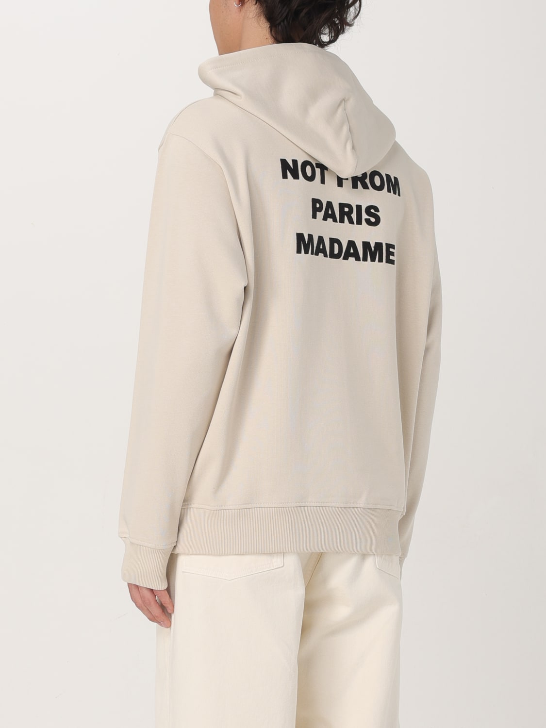 DRÔLE DE MONSIEUR SWEATSHIRT: Sweatshirt men Drole De Monsieur, White - Img 3