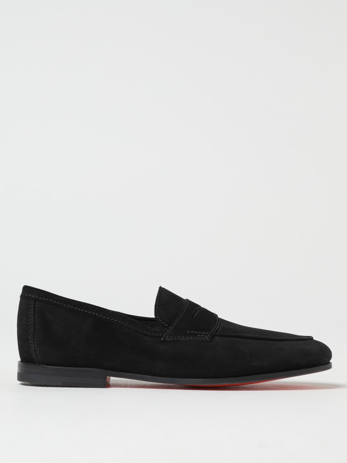 SANTONI LOAFERS: Loafers men Santoni, Black - Img 1