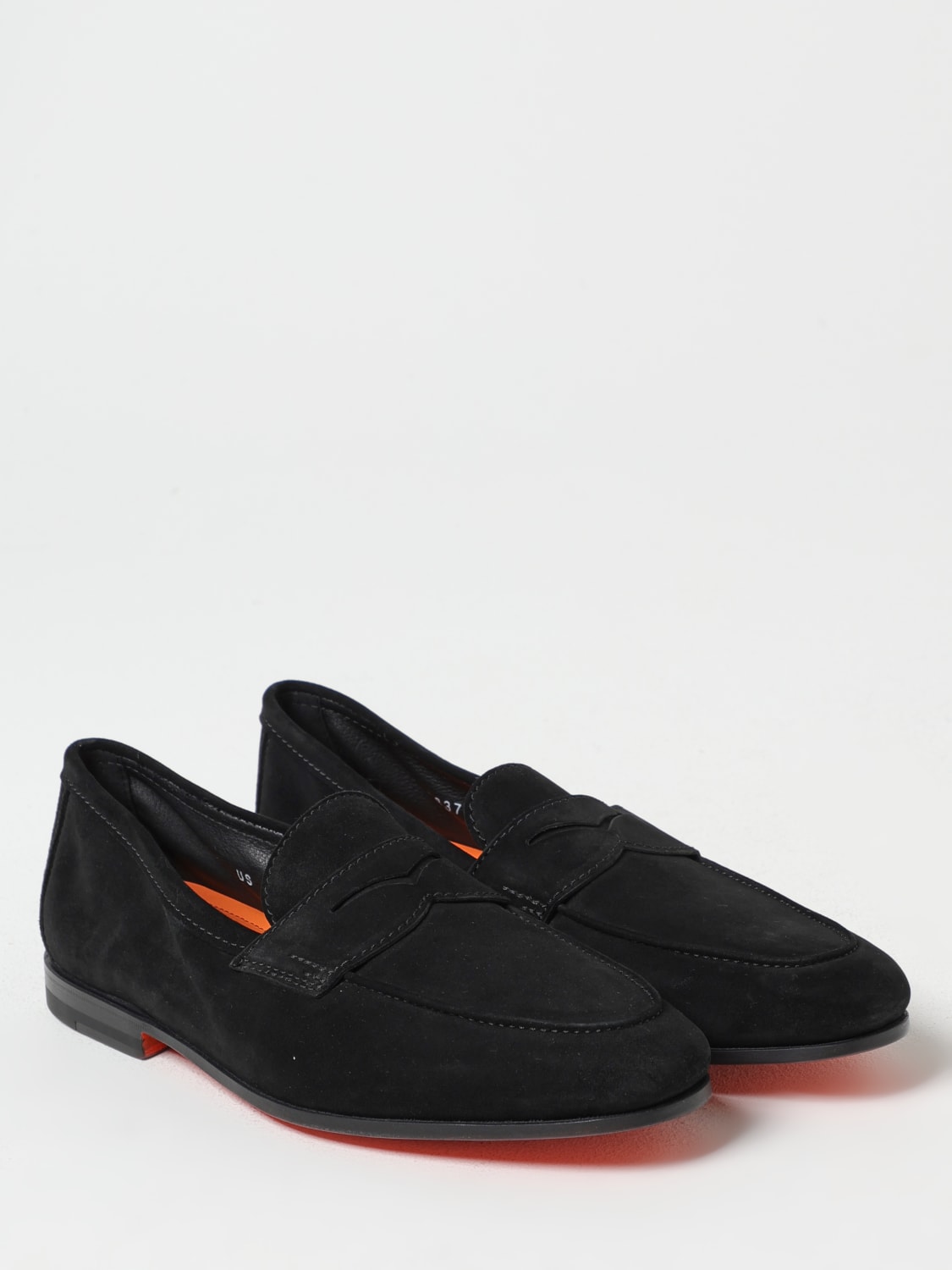 SANTONI LOAFERS: Loafers men Santoni, Black - Img 2