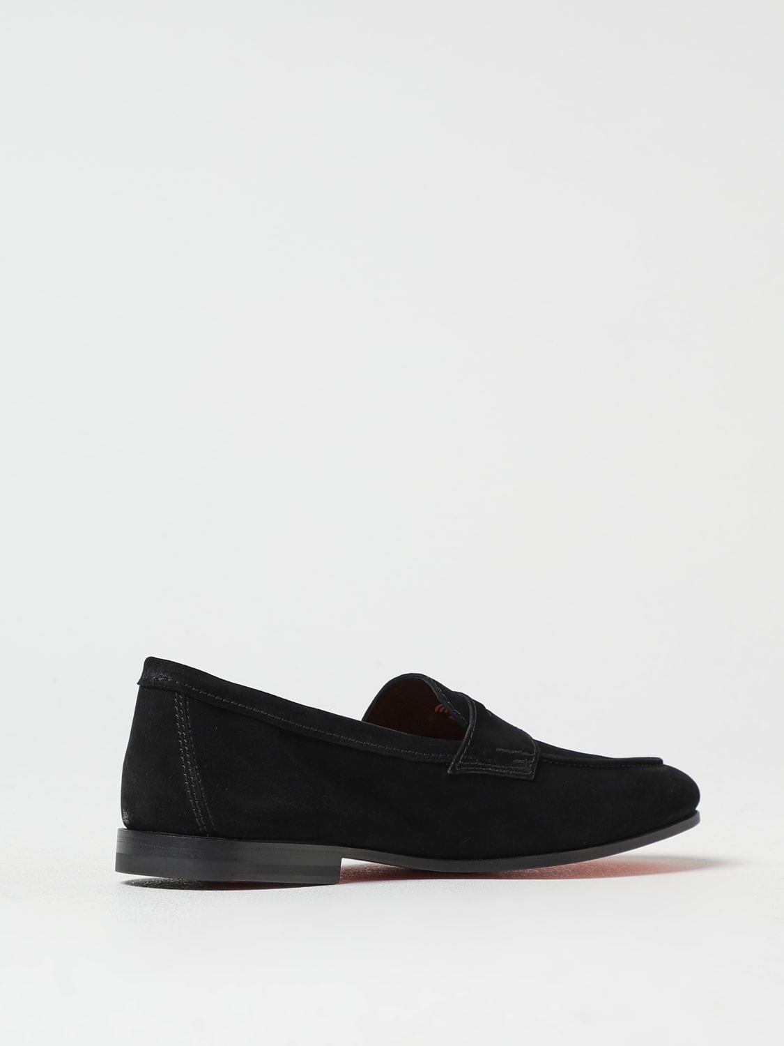 SANTONI LOAFERS: Loafers men Santoni, Black - Img 3