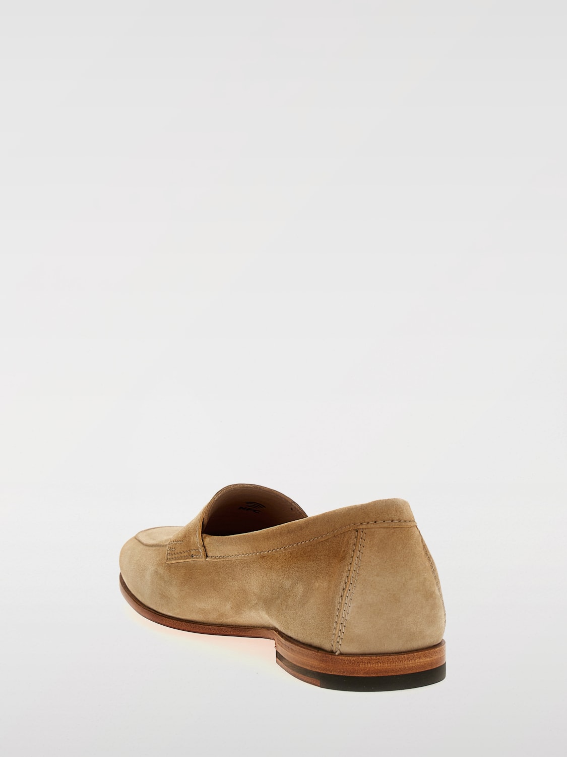 SANTONI LOAFERS: Loafers men Santoni, Beige - Img 3