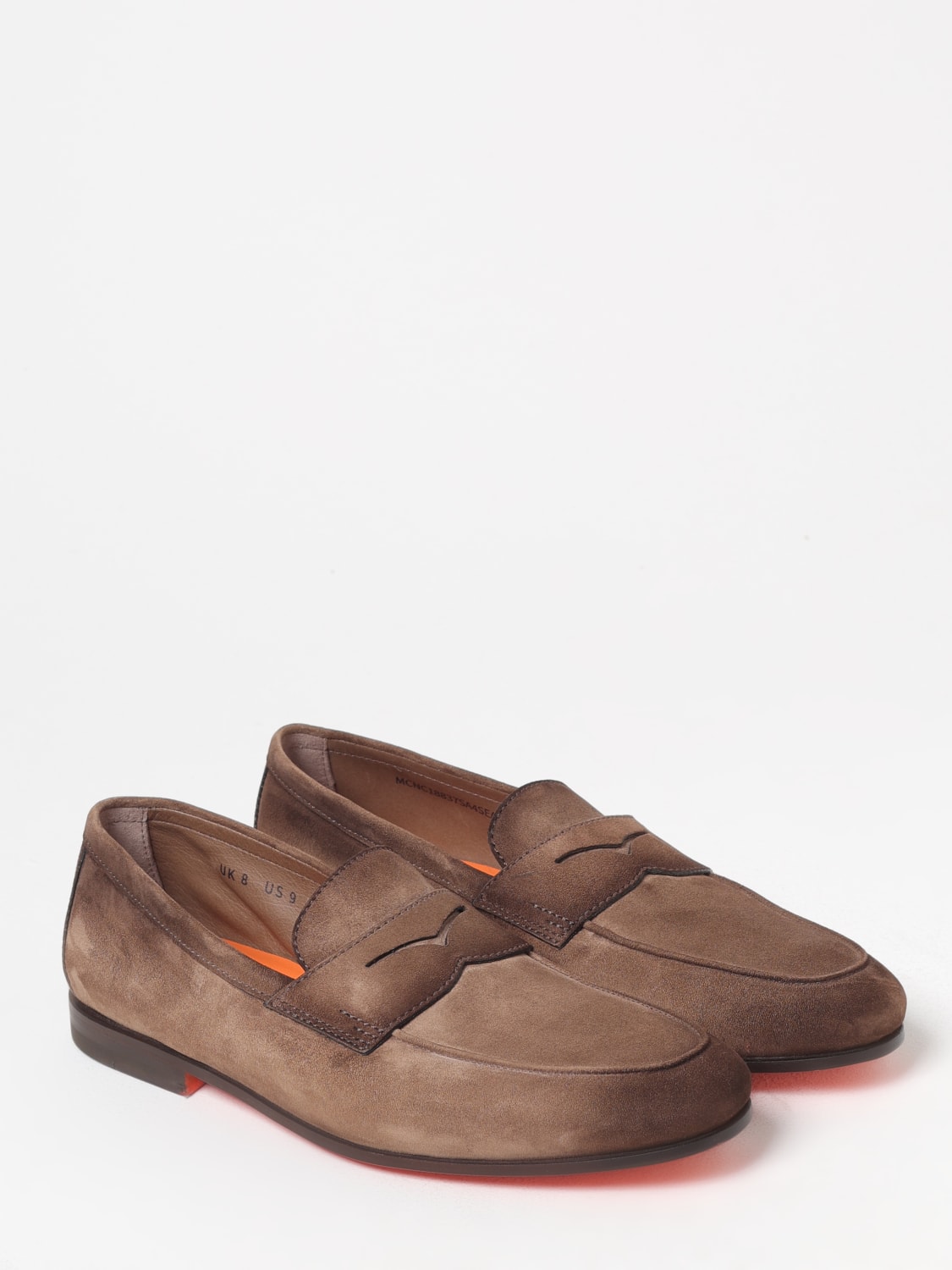 SANTONI LOAFERS: Loafers men Santoni, Earth - Img 2
