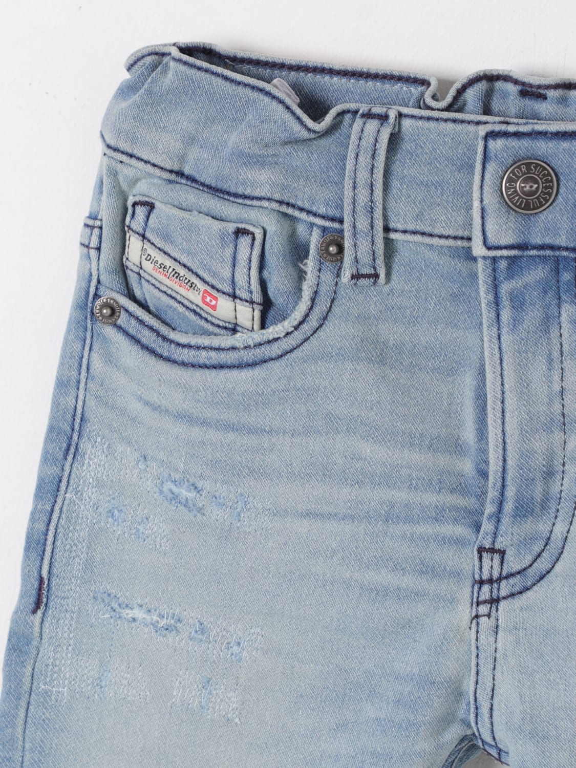 DIESEL JEANS: Jeans kids Diesel, Denim - Img 3