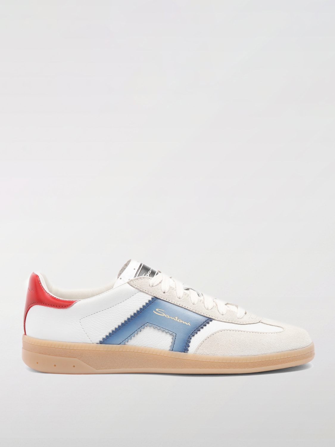スニーカー SANTONI Woman Sneakers White WBPL61221FARCYOL I70 SANTONI: Sneakers woman - Blue | Santoni sneakers