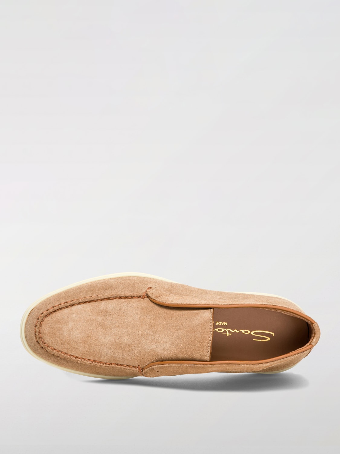 SANTONI 부츠: 플랫 부츠 여성 Santoni, 브라운 - Img 3