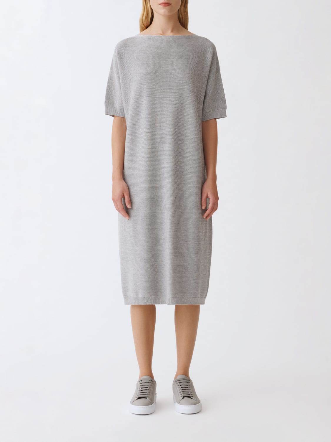 FABIANA FILIPPI DRESS: Dress woman Fabiana Filippi, Grey - Img 1