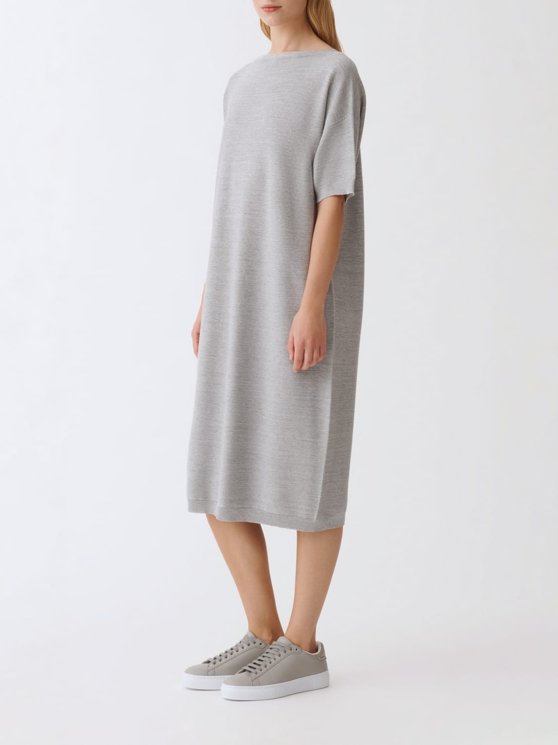 FABIANA FILIPPI DRESS: Dress woman Fabiana Filippi, Grey - Img 3