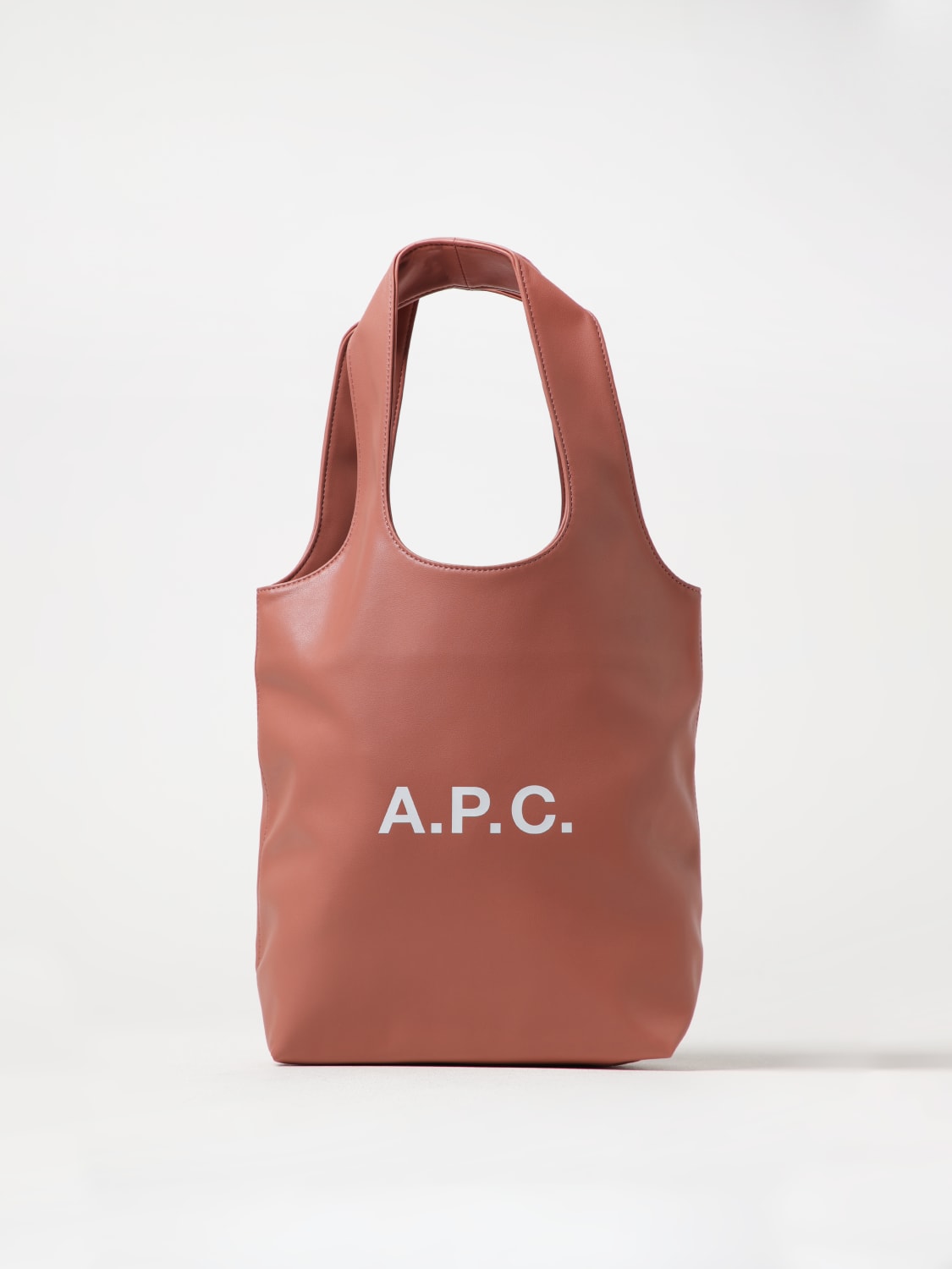 A.P.C. TOTE BAG: Shoulder bag woman A.P.C., Pink - Img 1
