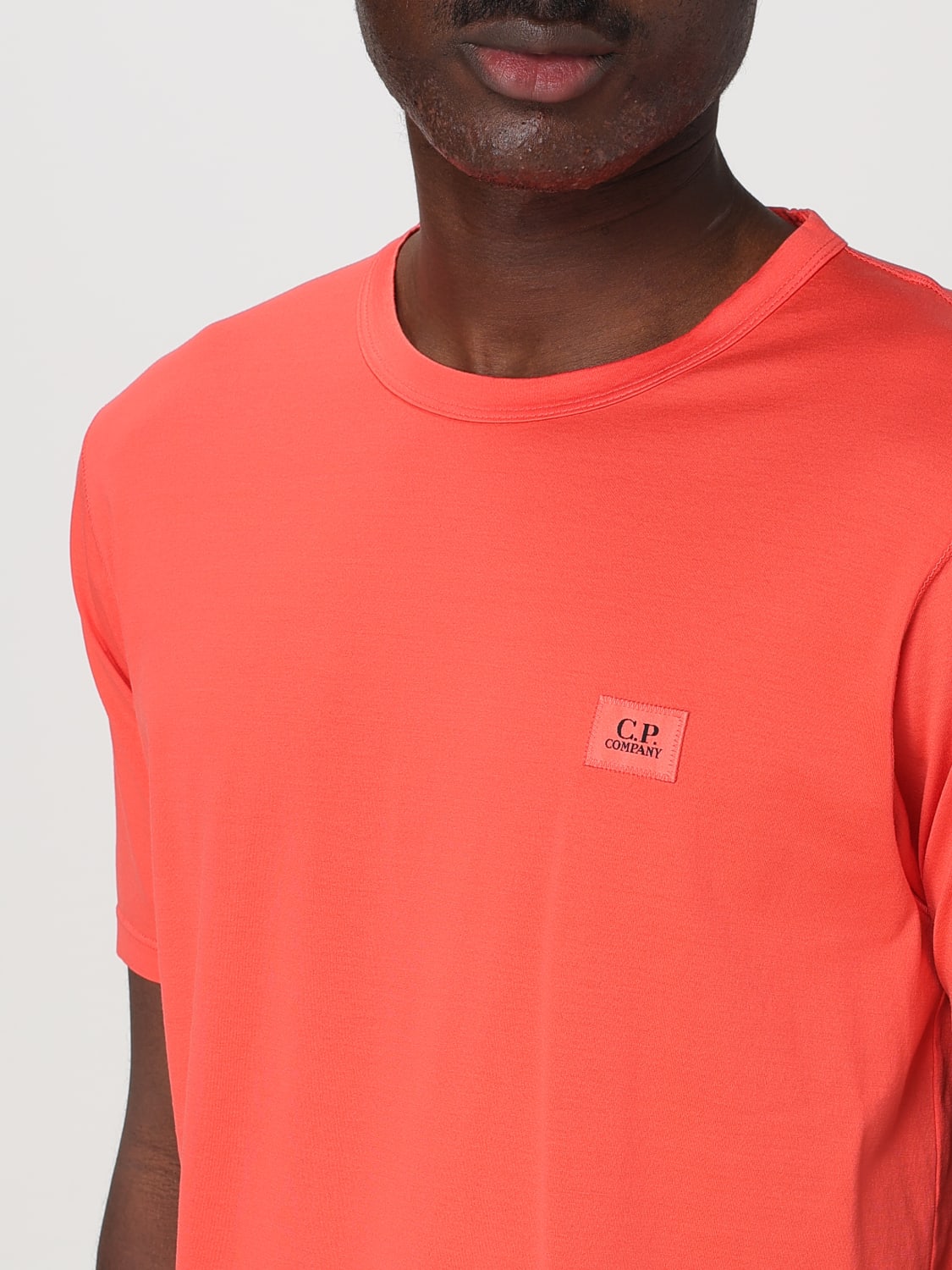 C.P. COMPANY T-SHIRT: T-shirt men C.P. Company, Red - Img 4