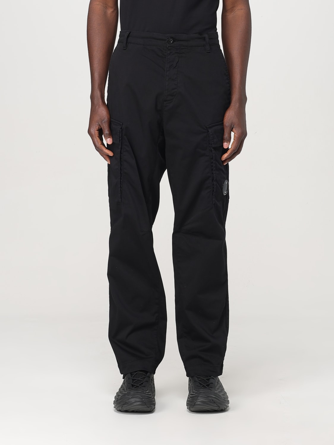 C.P. COMPANY PANTS: Pants men C.P. Company, Black - Img 1
