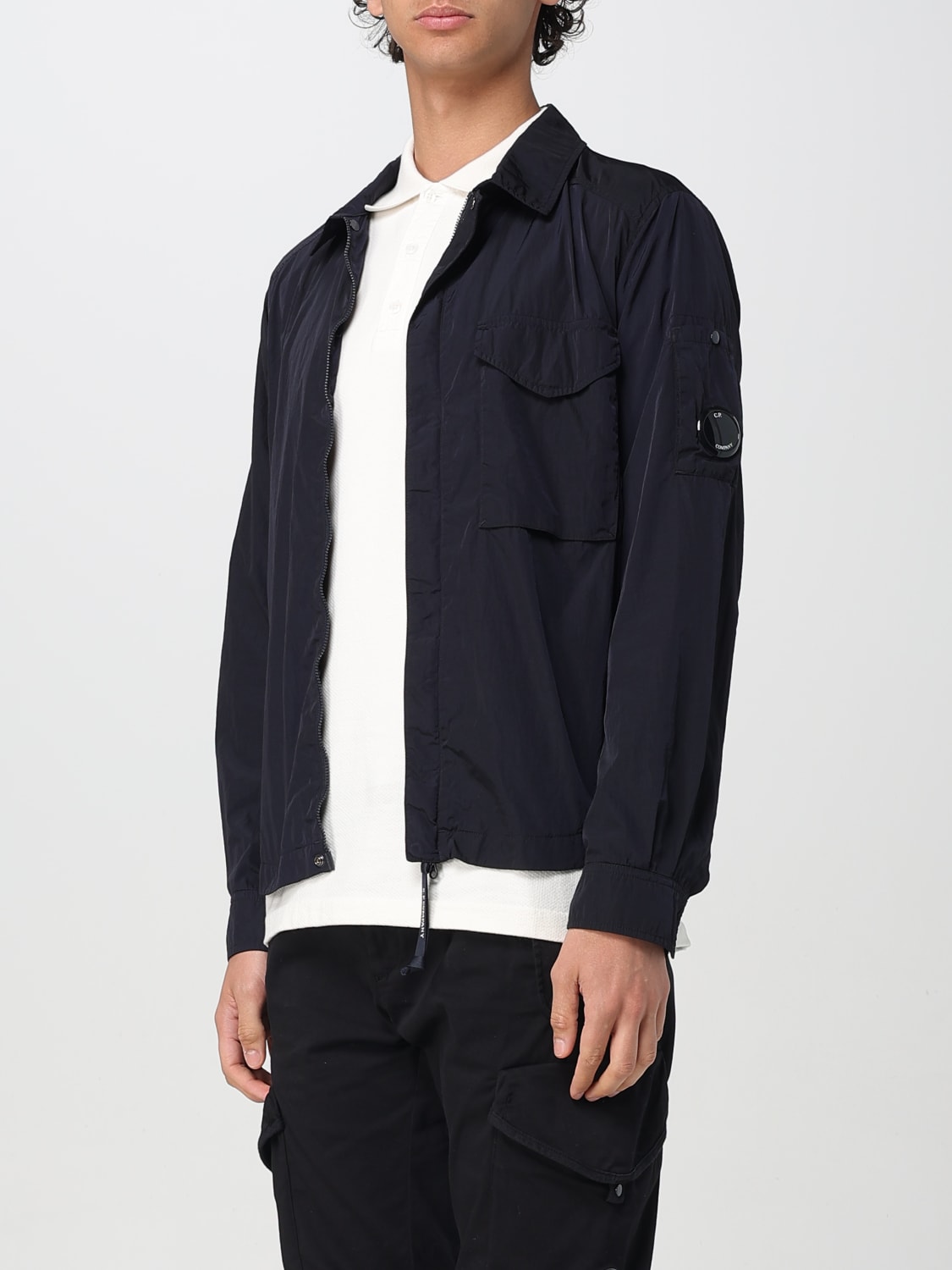 C.P. COMPANY JACKET: Shirt men C.P. Company, Blue - Img 4