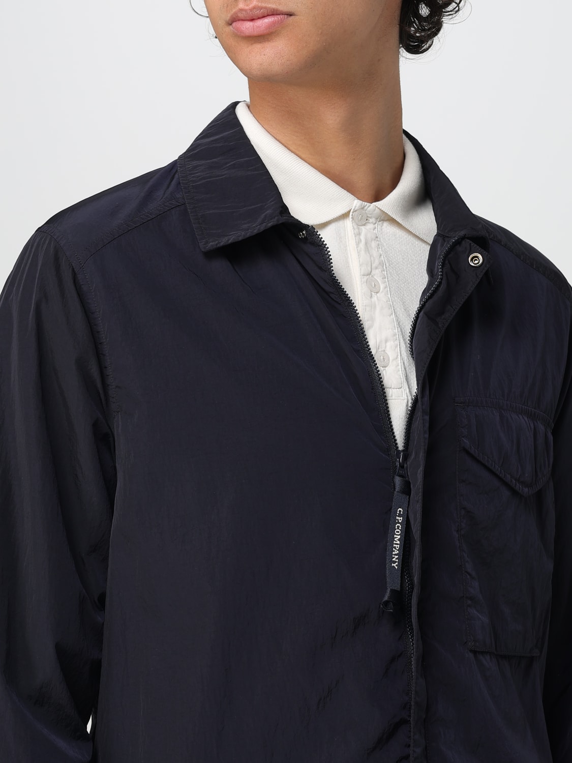 C.P. COMPANY JACKET: Shirt men C.P. Company, Blue - Img 5