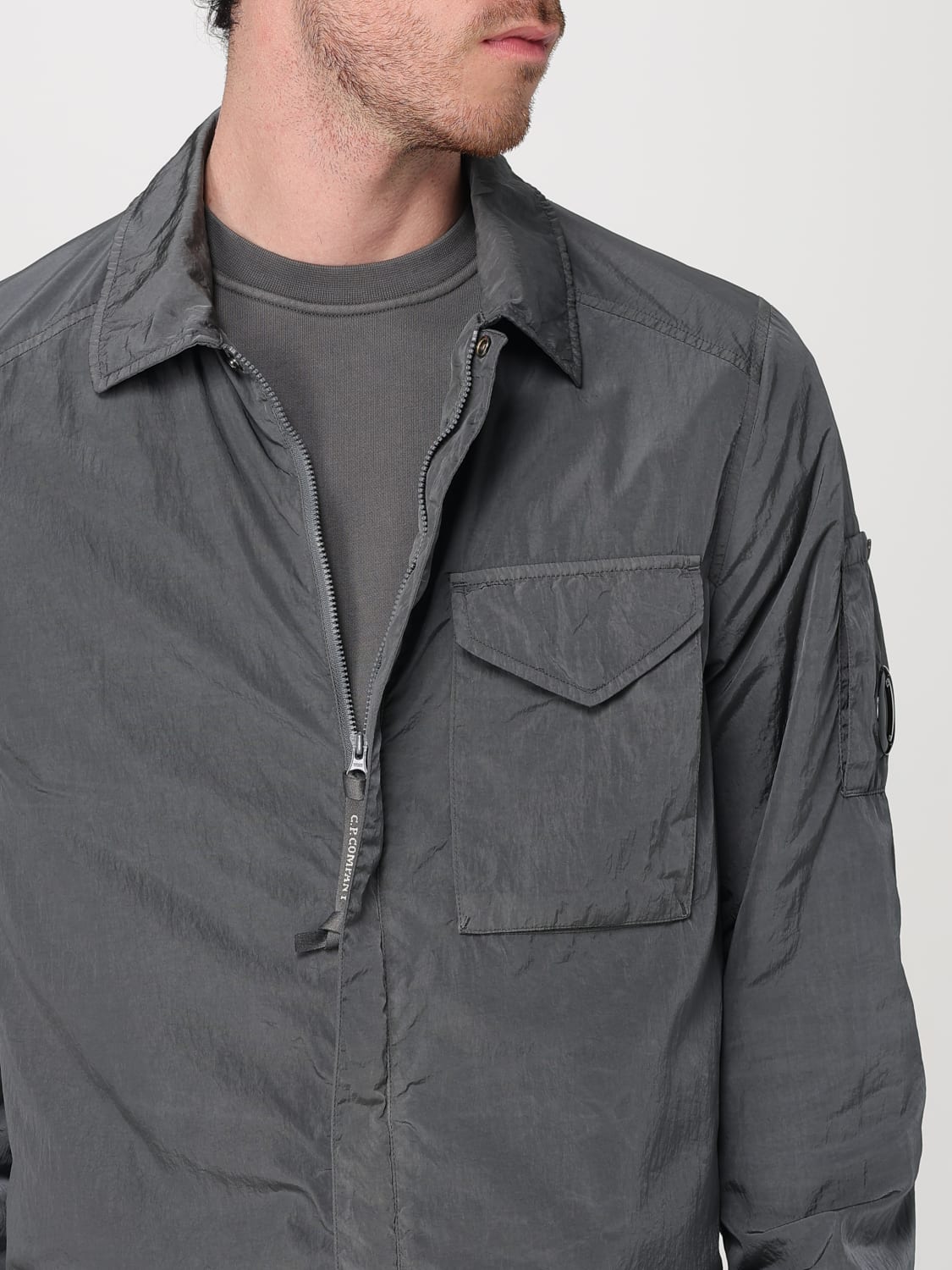 C.P. COMPANY JACKE: Hemd herren C.P. Company, Beige - Img 5