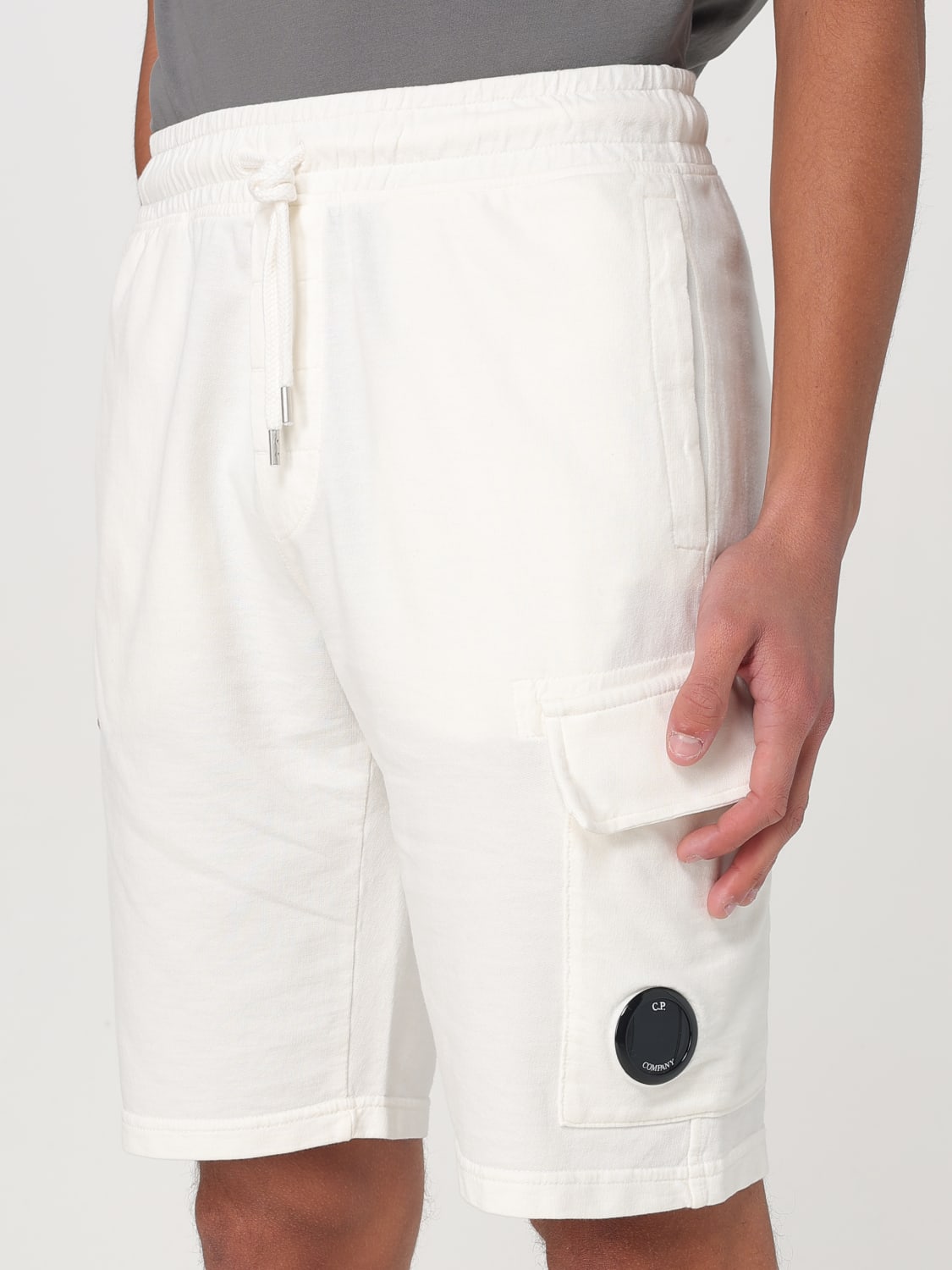 C.P. COMPANY SHORTS: Short men C.P. Company, White - Img 3