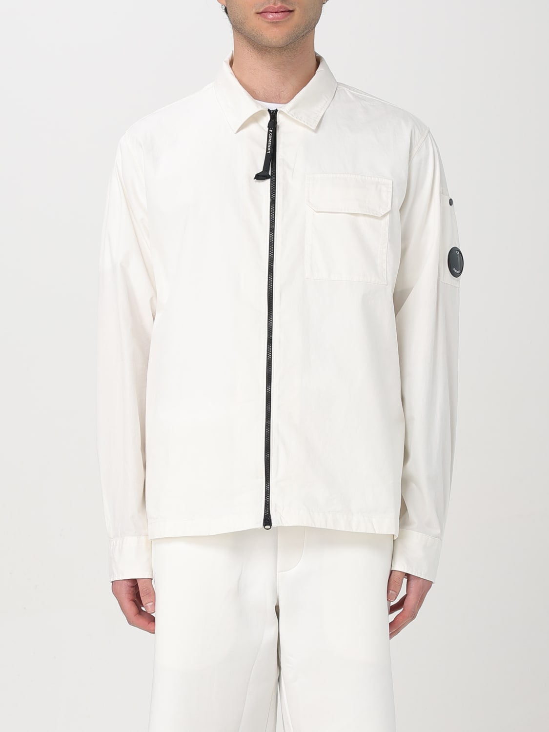 C.P. COMPANY JACKET: Shirt men C.P. Company, White - Img 1