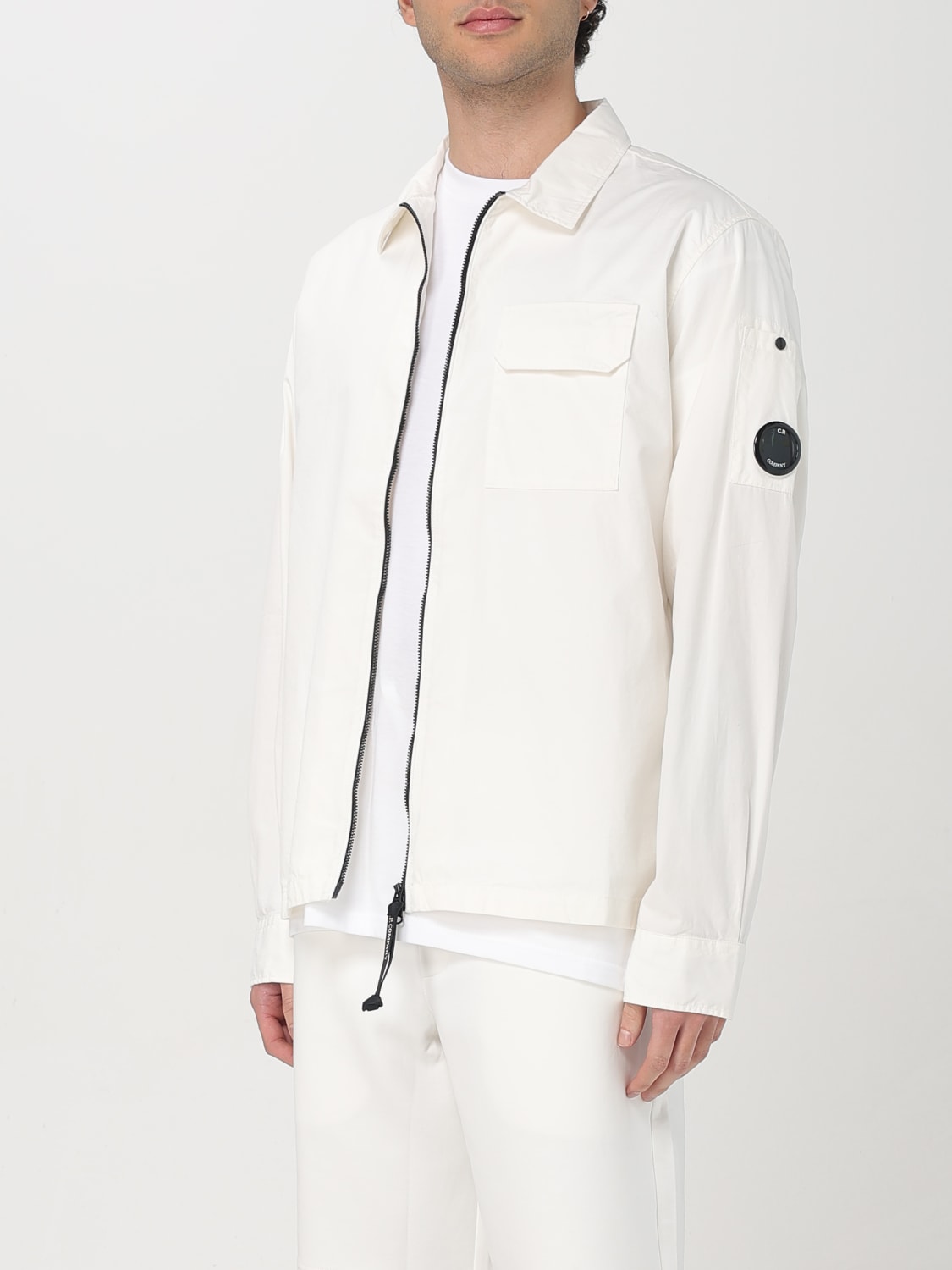 C.P. COMPANY JACKET: Shirt men C.P. Company, White - Img 3