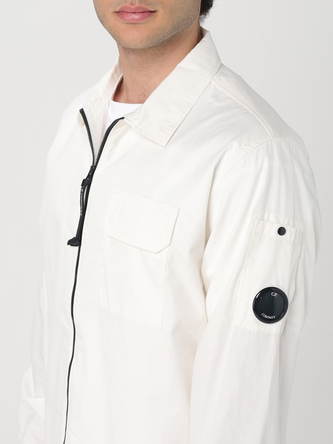 C.P. COMPANY JACKET: Shirt men C.P. Company, White - Img 4