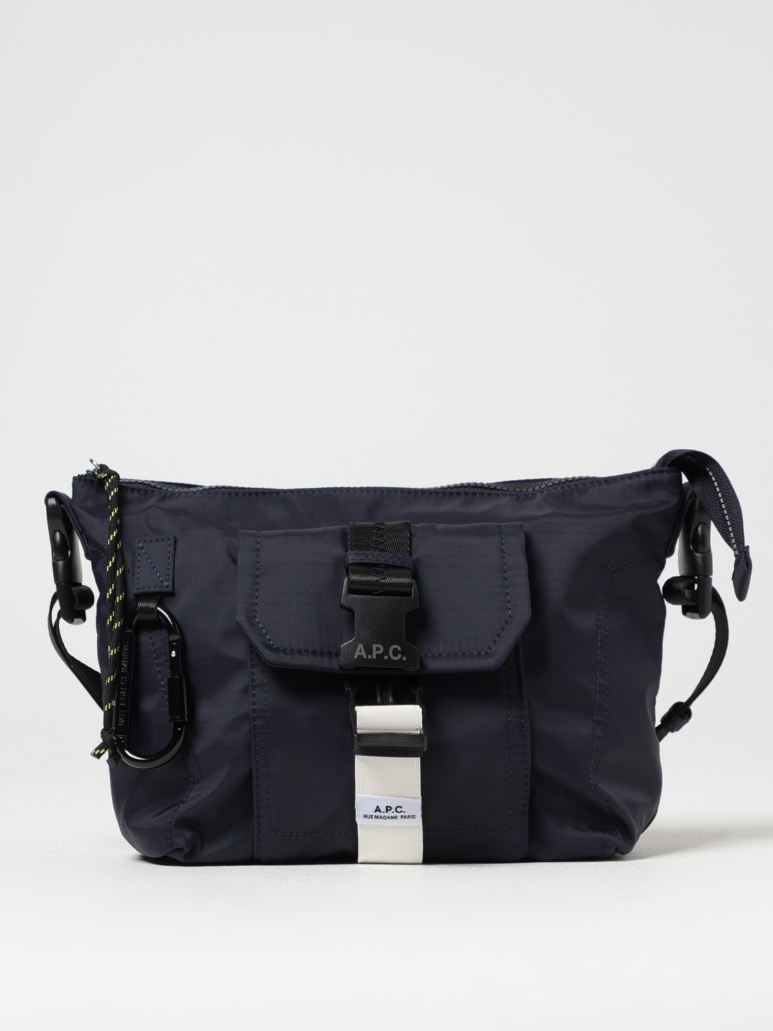 ショルダーバッグ A.P.C. Men Shoulder Bags PAAFH H61734 IAK Blue Trek satchel | A.P.C.