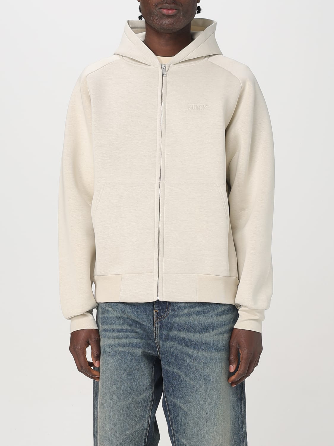 AUTRY SWEATSHIRT: Sweatshirt men Autry, Cream - Img 1