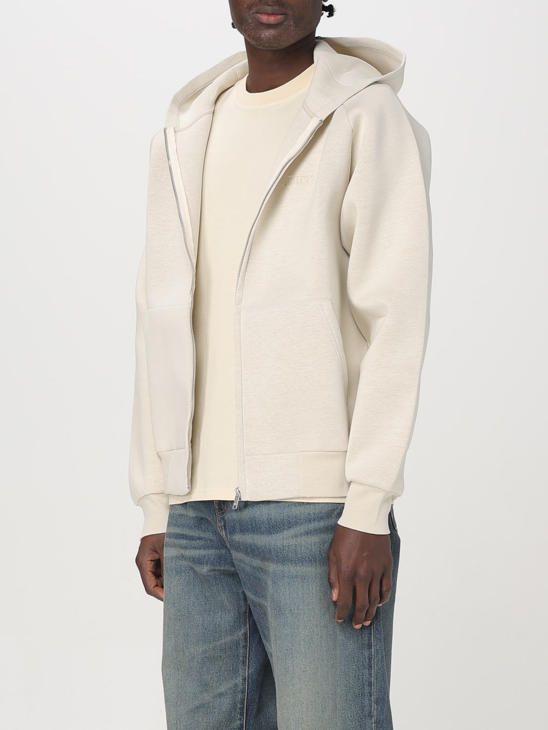 AUTRY SWEATSHIRT: Sweatshirt men Autry, Cream - Img 3
