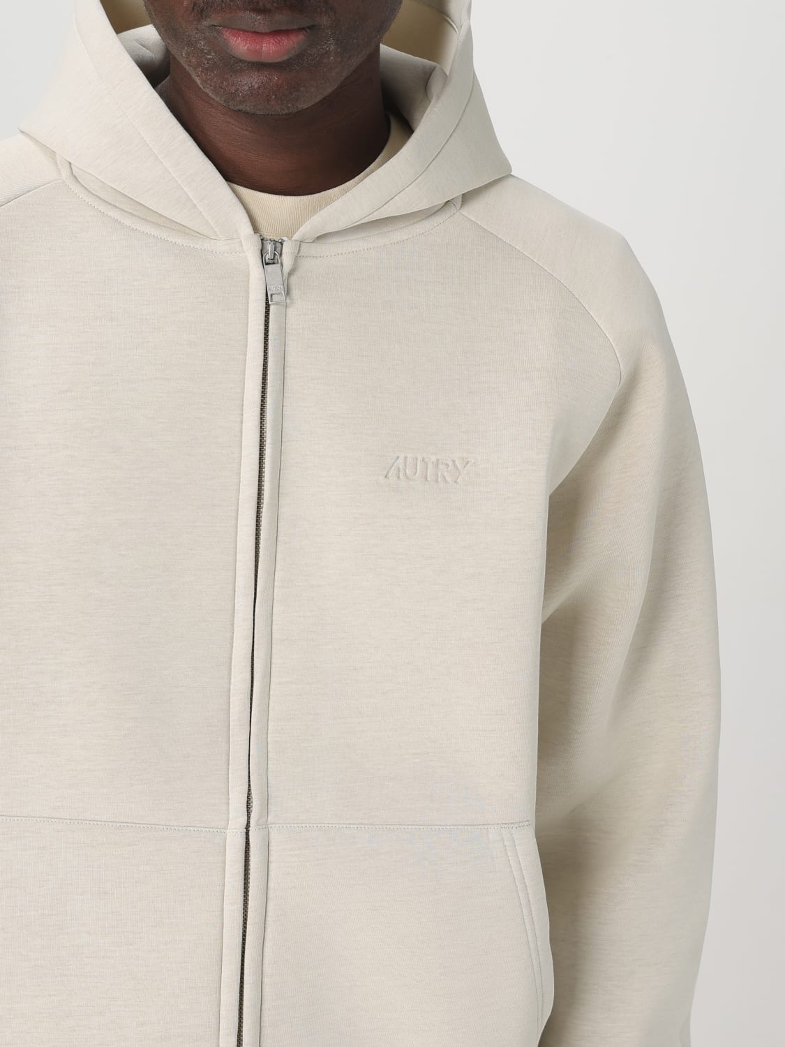 AUTRY SWEATSHIRT: Sweatshirt men Autry, Cream - Img 4