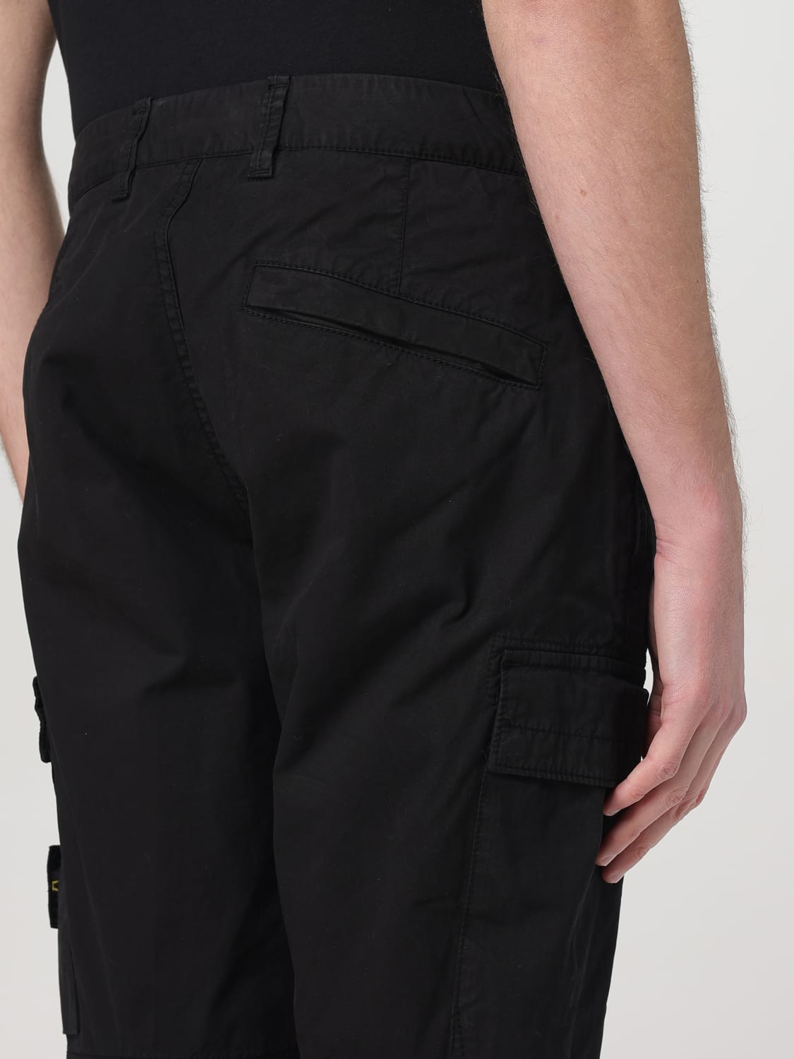 STONE ISLAND PANTS: Pants men Stone Island, Black - Img 5