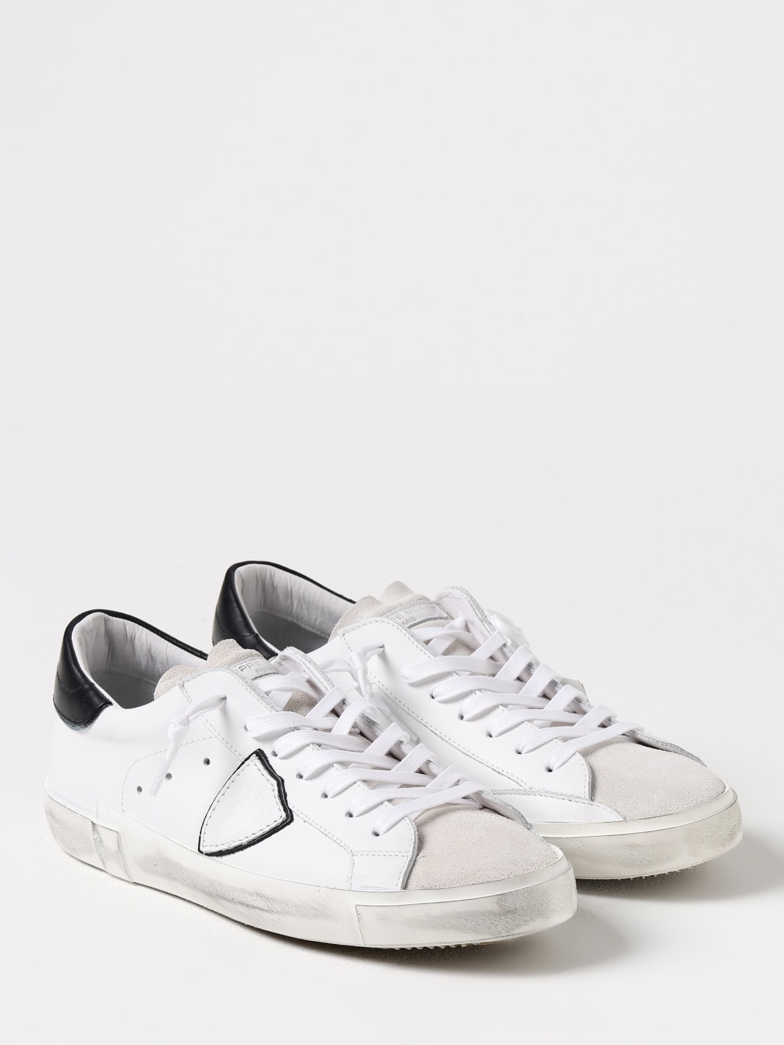 PHILIPPE MODEL SNEAKERS: Sneakers men Philippe Model, White - Img 2