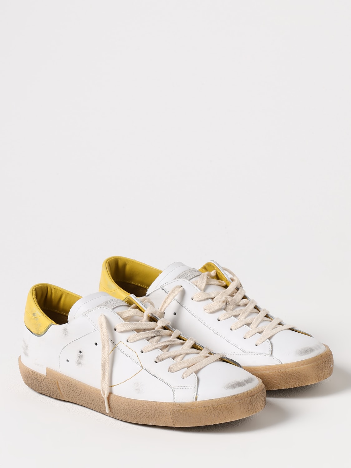 PHILIPPE MODEL SNEAKERS: Sneakers men Philippe Model, White - Img 2