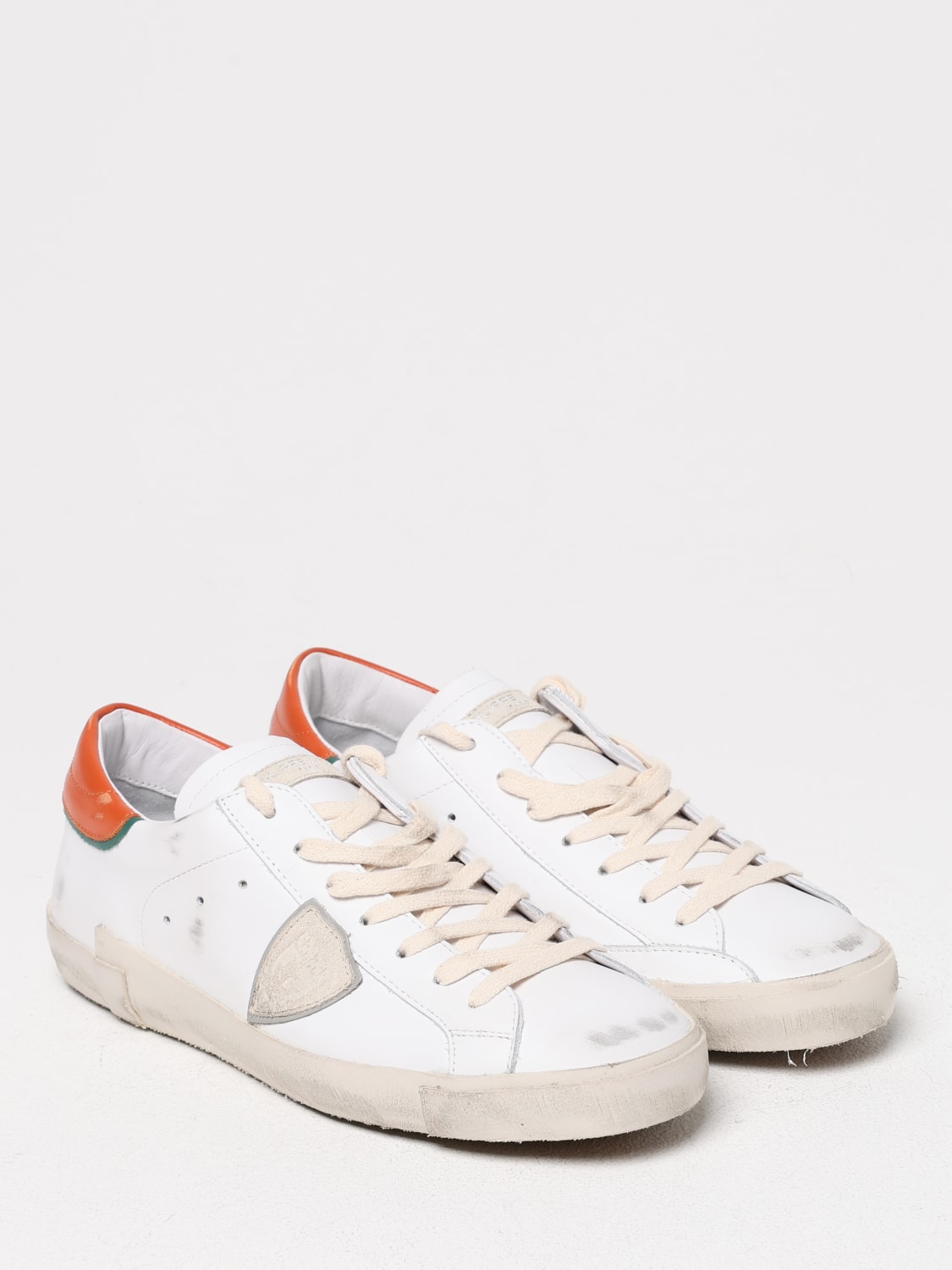 PHILIPPE MODEL SNEAKERS: Sneakers herren Philippe Model, Weiss 1 - Img 2