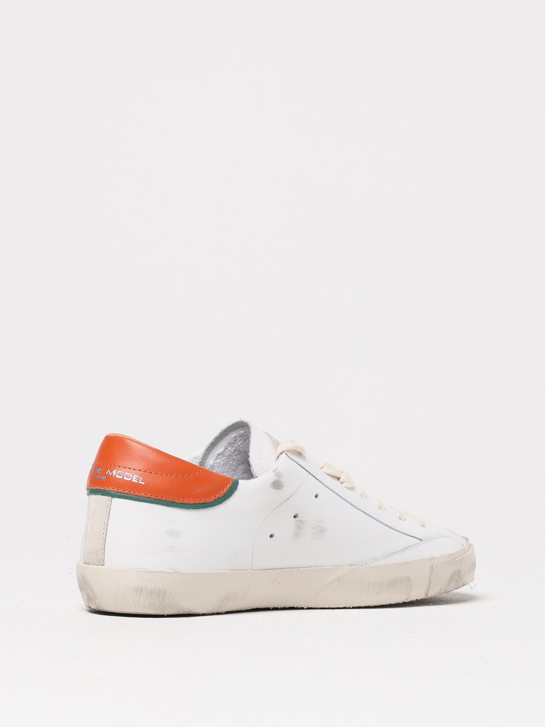 PHILIPPE MODEL SNEAKERS: Sneakers herren Philippe Model, Weiss 1 - Img 3