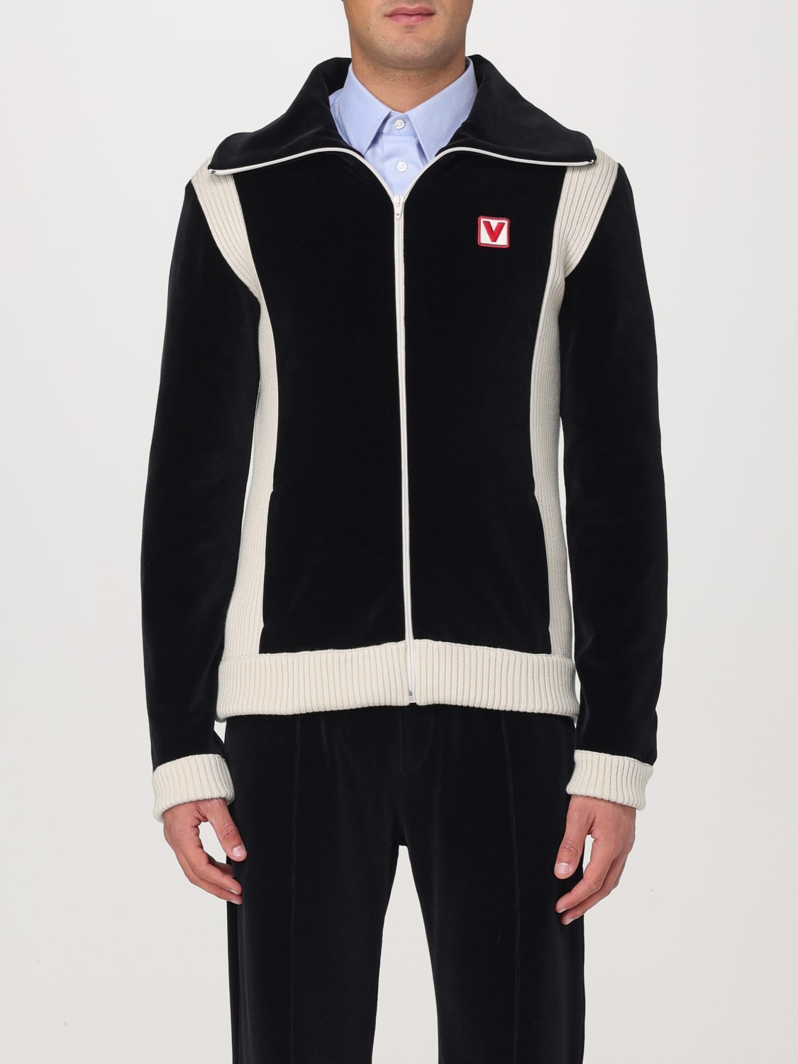 VALENTINO SWEATSHIRT: Sweatshirt men Valentino, Black - Img 1