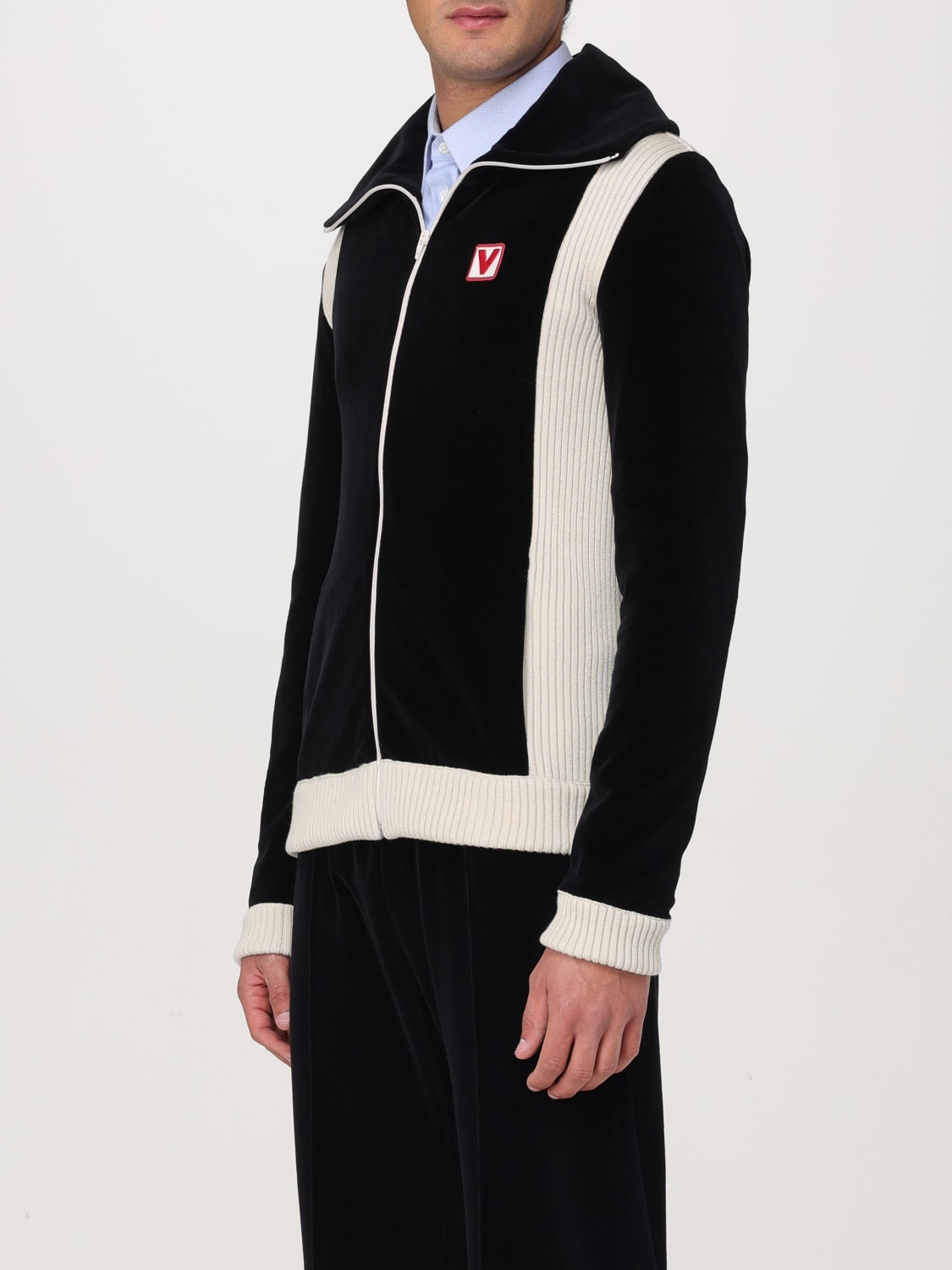 VALENTINO SWEATSHIRT: Sweatshirt men Valentino, Black - Img 4