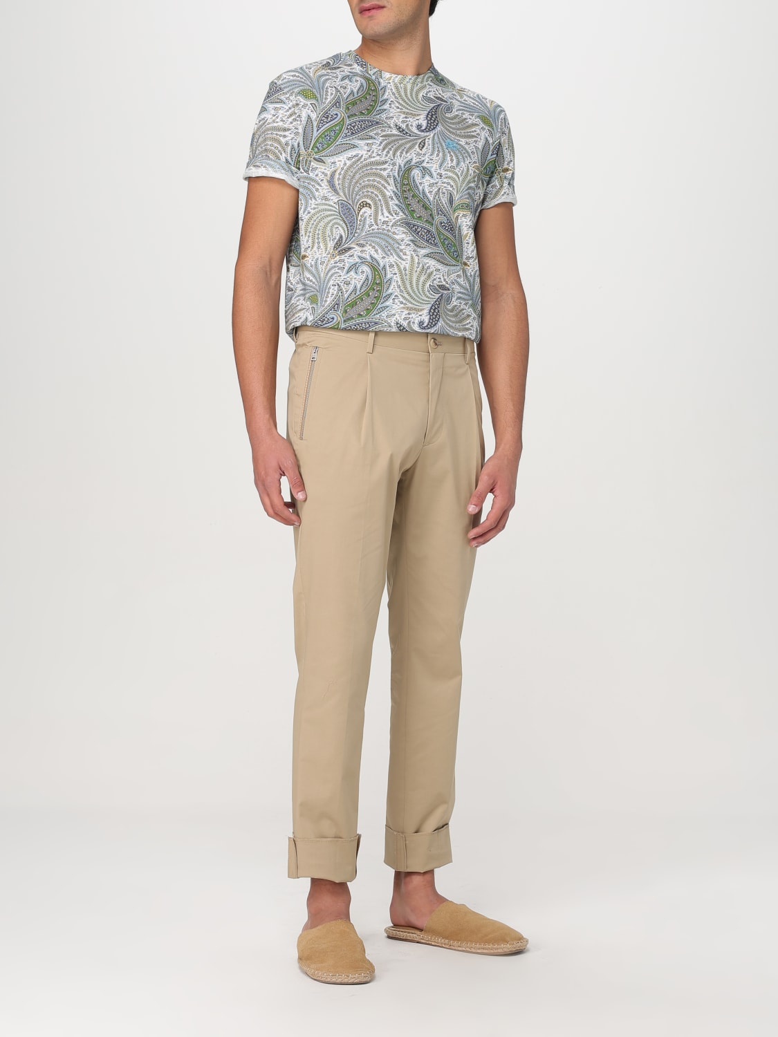 Tシャツ・カットソー ETRO Men T-shirt Multicolor MRMA0002AK593 X0883 ETRO: T-shirt men - Multicolor | Etro t-shirt MRMA0002AK593
