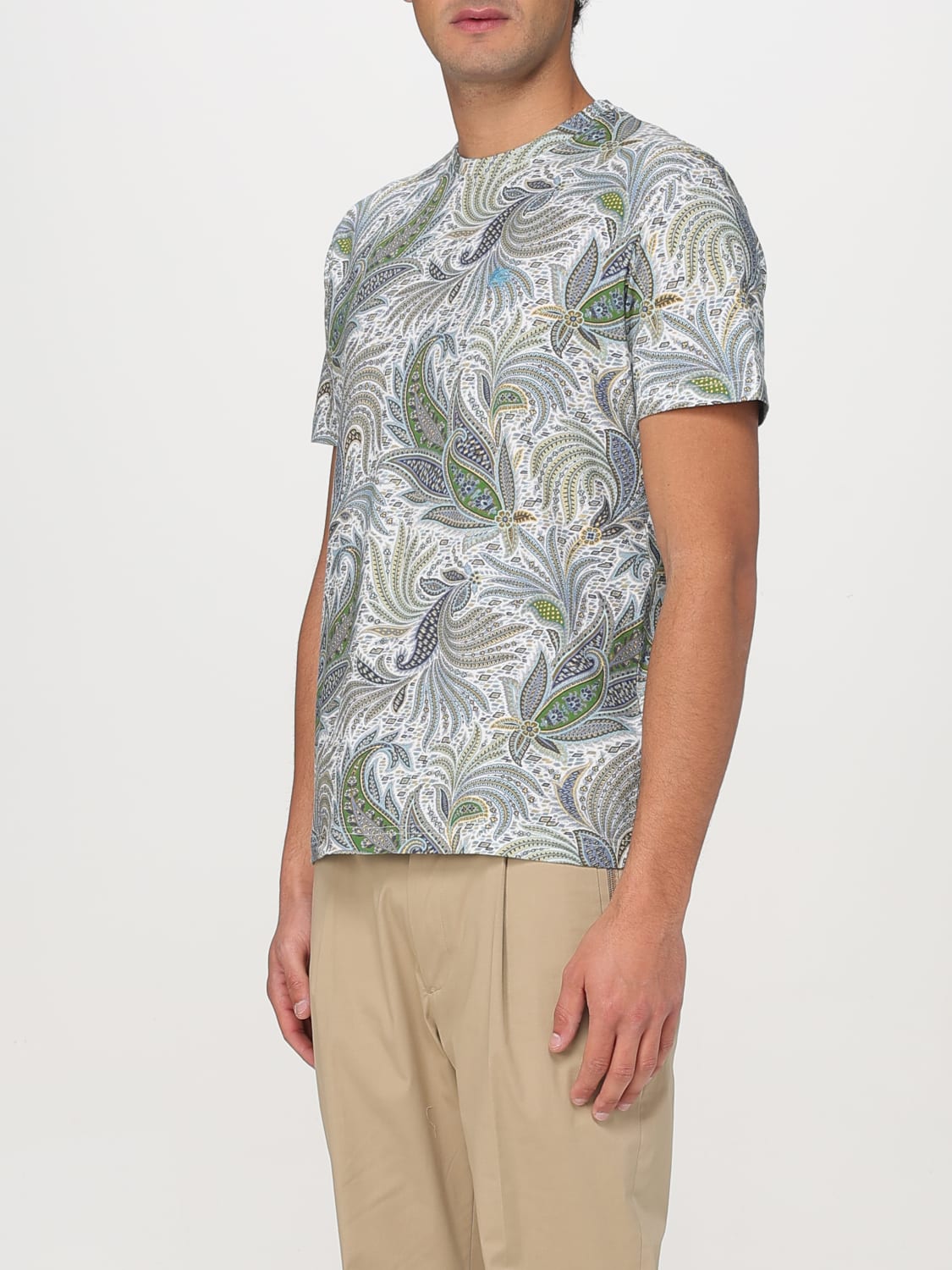 Tシャツ・カットソー ETRO Men T-shirt Multicolor MRMA0002AK593 X0883 ETRO: T-shirt men - Multicolor | Etro t-shirt MRMA0002AK593